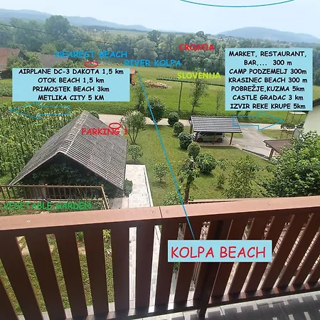 Relax House Kolpa View Podzemelj Gradac