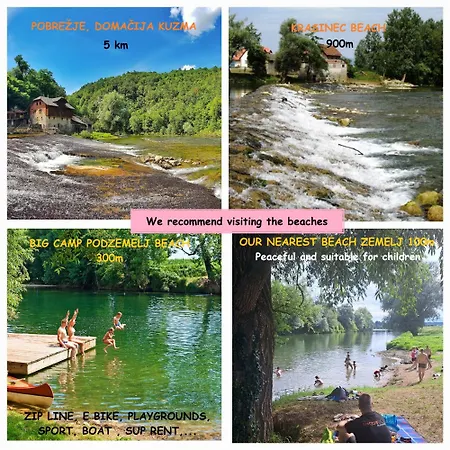 Сasa de vacaciones Relax House Kolpa View Podzemelj
