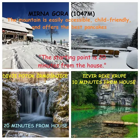 Relax House Kolpa View Podzemelj * Gradac