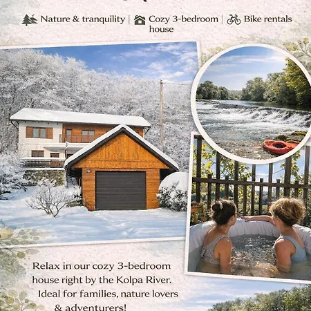 Сasa de vacaciones Relax House Kolpa View Podzemelj Gradac