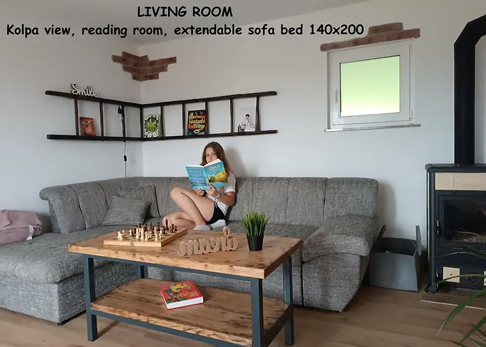 펜션 Relax House Kolpa View Podzemelj Gradac