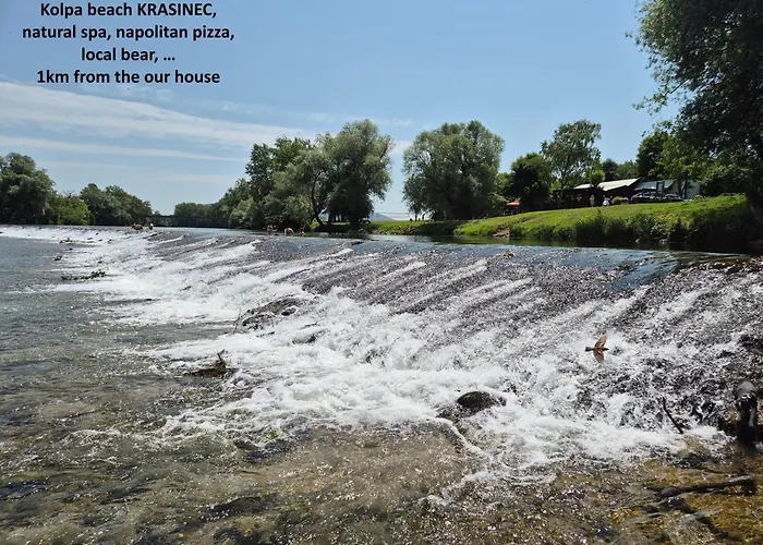 펜션 Relax House Kolpa View Podzemelj Gradac